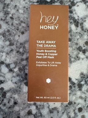 Hey Honey Take Away The Drama Youth Boosting, Honey and Copper Peel Off Mask
